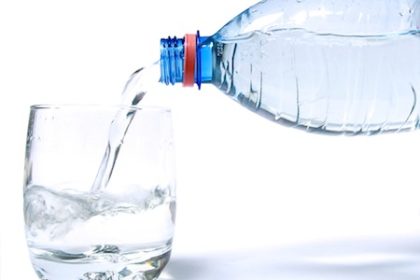 Water Glas en Fles
