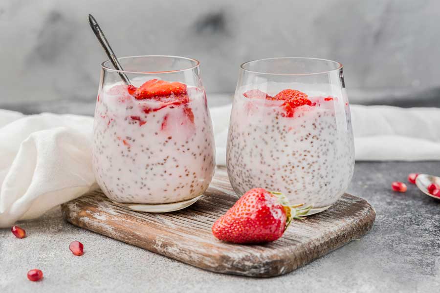 Recept chiapudding met melk