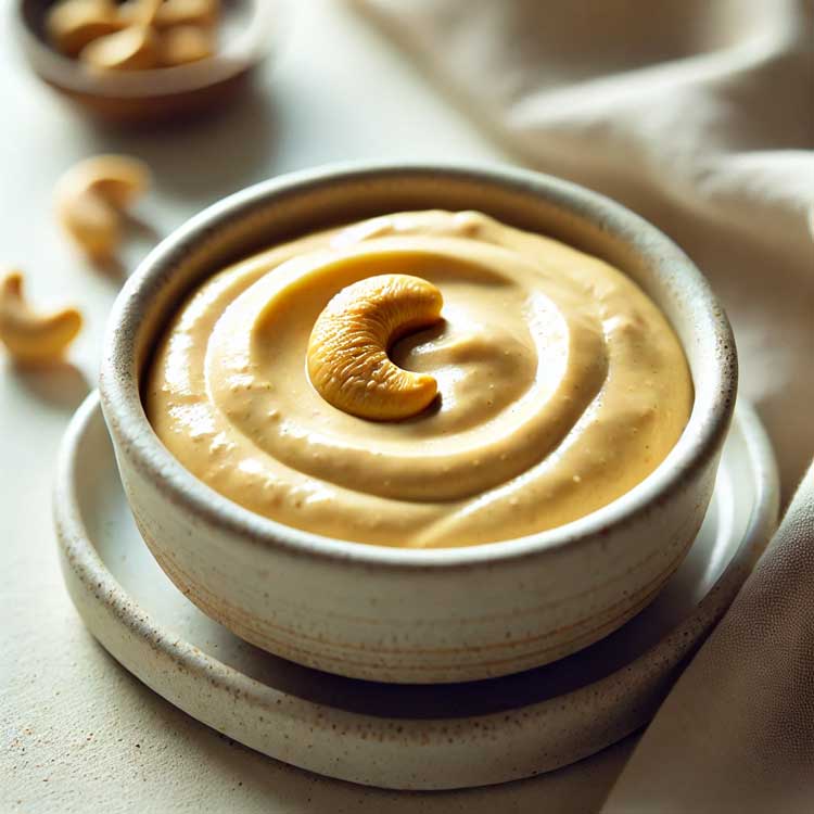 Recept-cashew-knoflook dipsaus