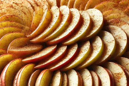 Recept raw appeltaart, zonder suiker en zonder gluten.