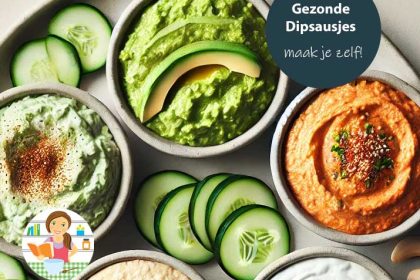 Recepten voor gezonde dipsausjes