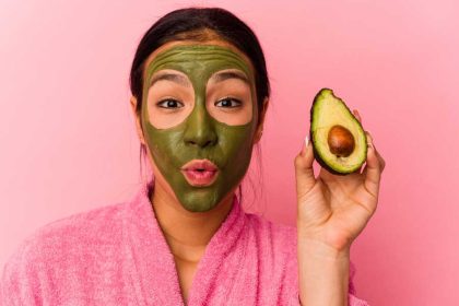 Gezichtsmasker maken van avocado