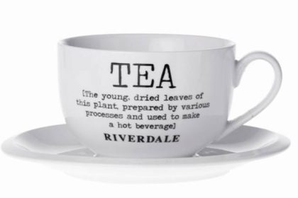 Theekopje met tekst van Riverdale