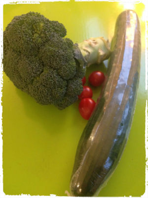 Ingrediënten broccoli salade
