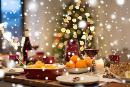 Kerst en om je eten denken