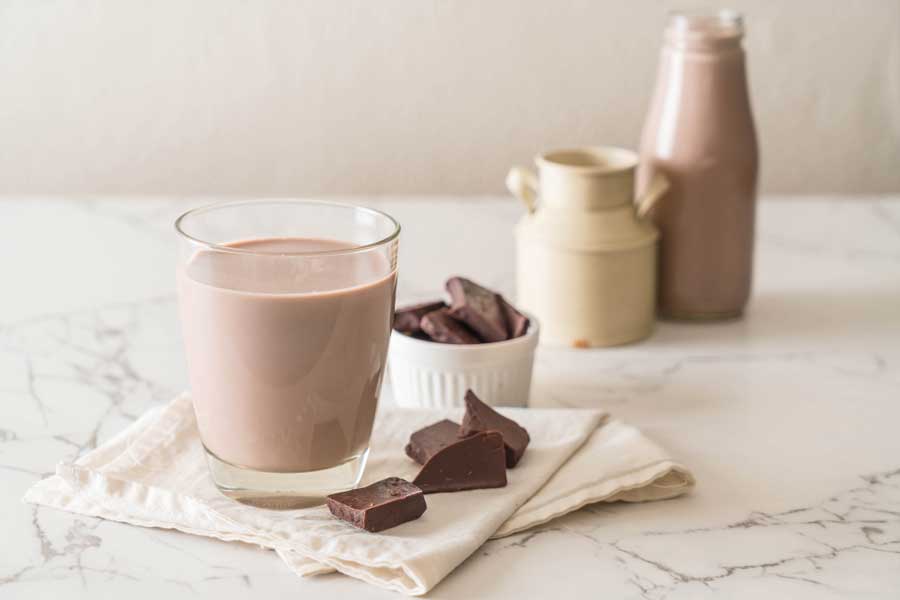 Recept gezonde chocolademelk