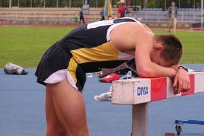 vermoeide sporter