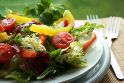 magere salade afvallen