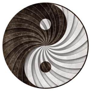 yin yang tegen weerstand