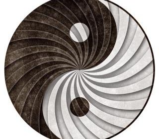 yin yang tegen weerstand