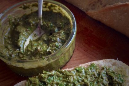 Recept voor een pesto met hennepolie