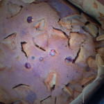 Suikervrije taart met blauwe druiven