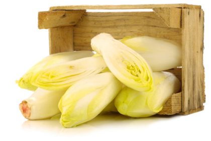 Salade met witlof, pruimen en geitenkaas!