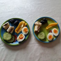 gezonde-lunch-kinderen-rauwkost-ei-banaan