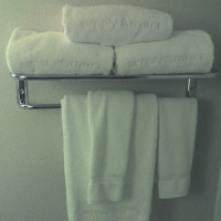 Vouw je handdoeken op zoals in een hotel