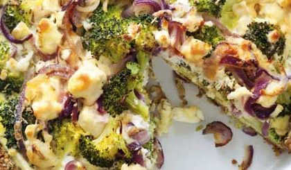 Quiche broccoli