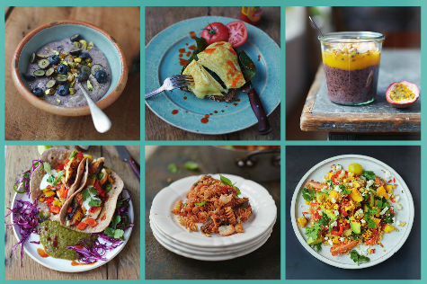 Variatie aan gezonde gerechten Jamie Oliver - Superfood - elke dag