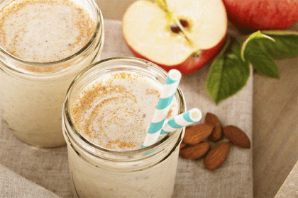 Shake kokos amandal appel en kaneel