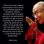 Dalai Lama over gezondheid