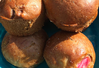 Rabarbermuffins