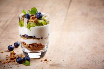 griekse yoghurt met gezonde toppings