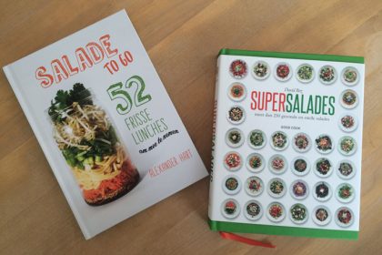 Salades, het ultieme zomergerecht. Veel inspiratie in deze boeken.