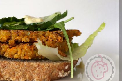 Quinoa wortel burgers