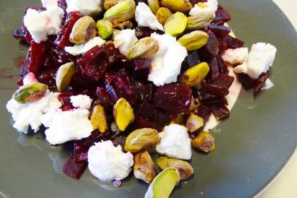 Recept bieten-geitenkaas-salade
