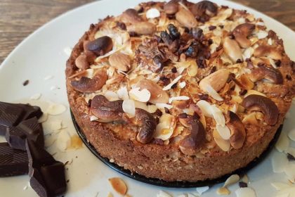 Zomers recept, appeltaartje, clean eating recept