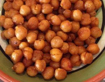 Borrelnootjes maken van kikkererwten