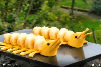 Bananendolfijnen maken