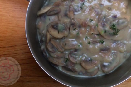 gezonde champignonsaus