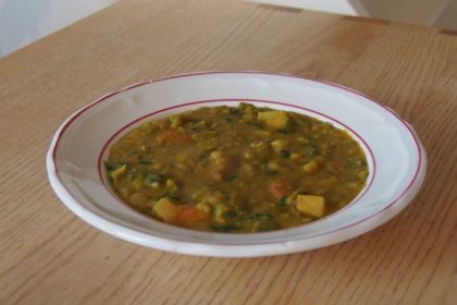 recept voor vegetarische erwtensoep