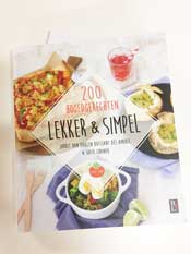 Kookboek met lekkere en simpele recepten