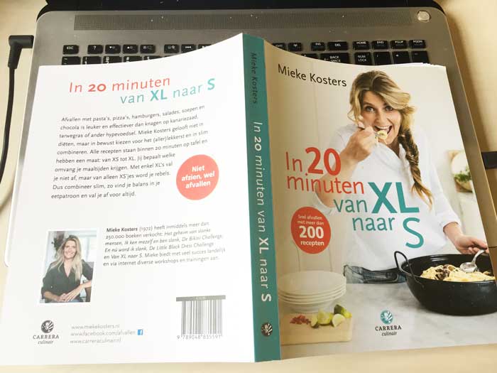 Mieke Kosters over afvallen, boek met snelle recepten