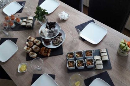 Een gezonde high tea!