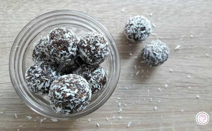 Recept voor carobe kokos bonbons