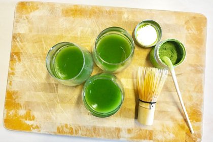 De smaak van Matcha thee