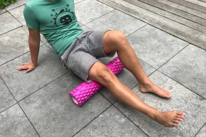 Bovenbenen trainen met een foamroller