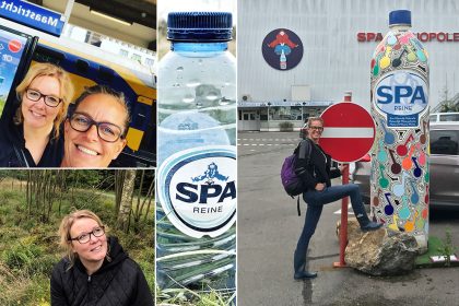 Kijken in de Spa-water fabriek!