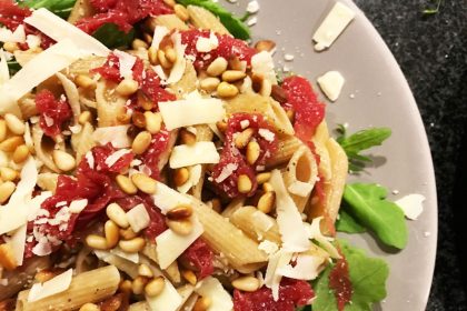 Recept carpaccio-pastasalade