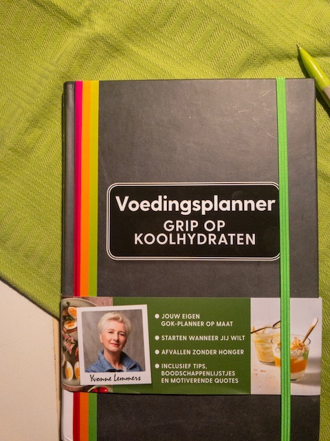 Dagboek - koolhydraat arm dieet - grip op koolhydraten - Gok Yvonne Lemmers