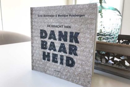 Boek over dankbaarheid