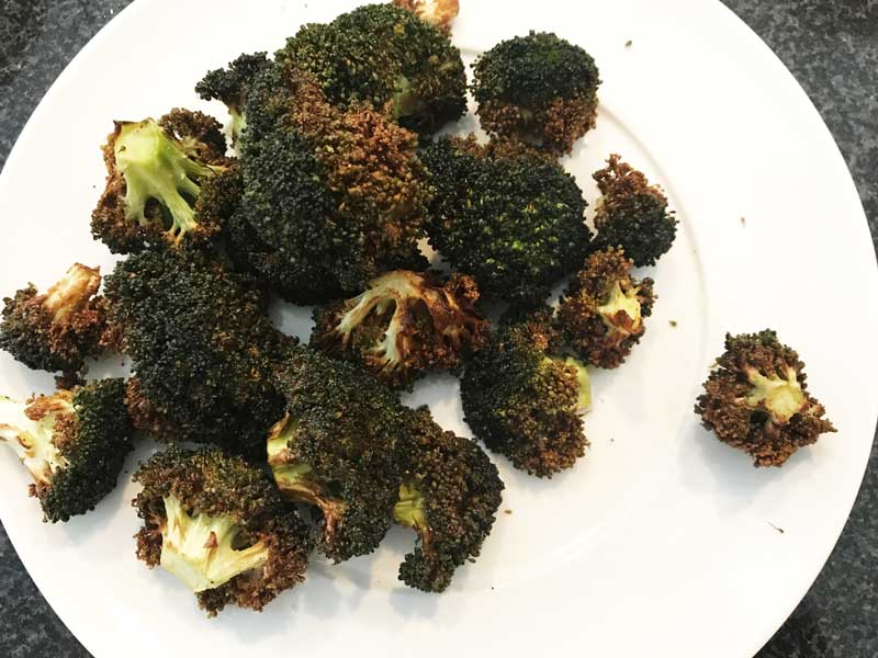 Geroosterde broccoli, recept voor de Airfryer