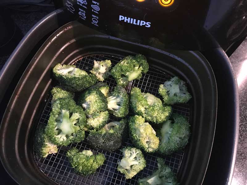Recept broccoli airfryer