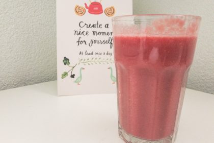 smoothie - beet - orange - gember