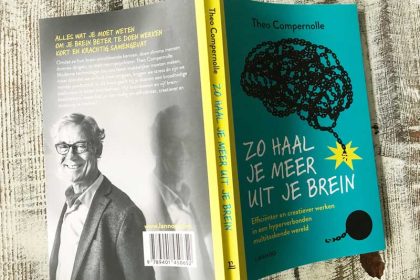 Boekreview Zo haal je meer uit je brein, van neuropsychiater Compernolle