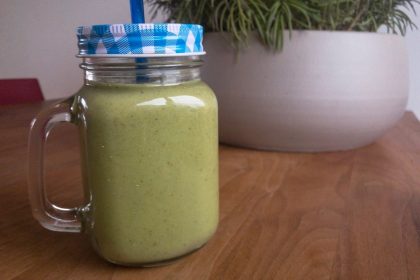 romige groene smoothie