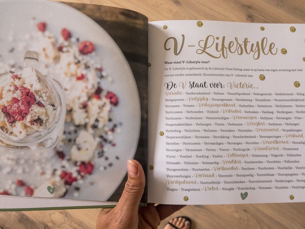 Boek Dieuwke Tijsen over clean eating met heerlijke recepten.