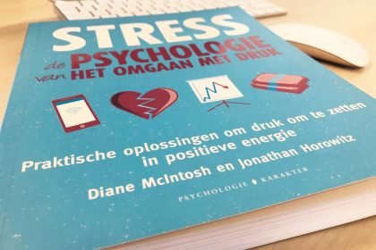 Boek over omgaan met stress